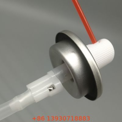 Sistema di valvole di spruzzatura 360 per lattine di aerosol per la spruzzatura a rovescio