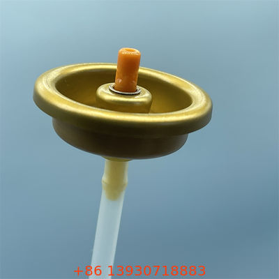 Valvola a spruzzo per viaggiatori e utenti in movimento con design a prova di perdite e costruzione compatta