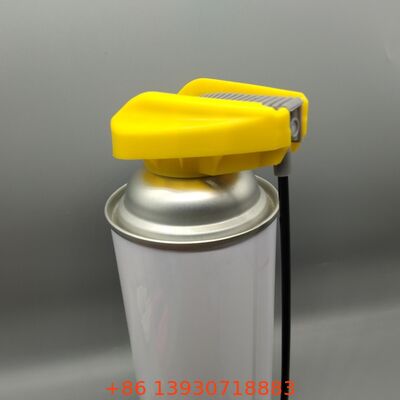 Cappuccio di spruzzo a due vie di alta qualità con serratura per lattine di aerosol