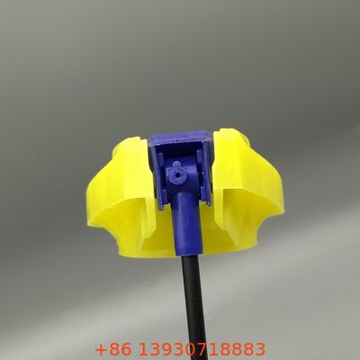 Cappuccio di spruzzo a scatto a doppio senso pieghevole di qualità superiore per prodotti aerosol multiuso