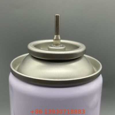 Valvola di ricarica gas per accendini ad alta pressione con stelo metallico da 1 pollice per ricarica butano efficiente