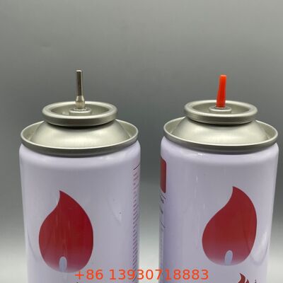 Valvola di riempimento di gas per carico pesante compatibile con la maggior parte degli accendini di butano standard