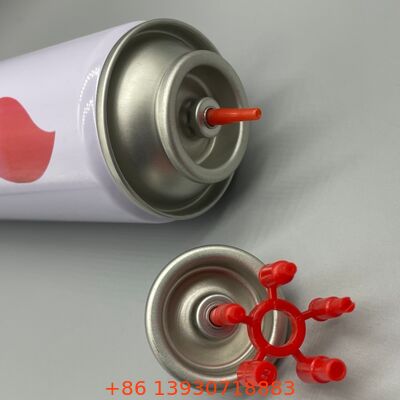 Valvola a gas per accendino compatto da un pollice per collegamenti di riscaldatori GPL portatili con leva di facile utilizzo