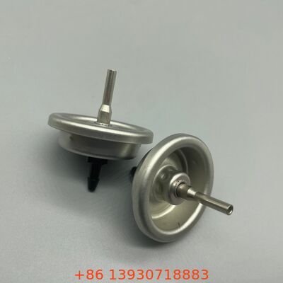 Valvola di ricarica gas per accendini ad alta pressione con stelo metallico da 1 pollice per ricarica butano efficiente