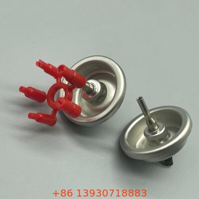 Valvola di ricarica del gas per accendino aerosol compatibile con bombolette di butano aerosol standard