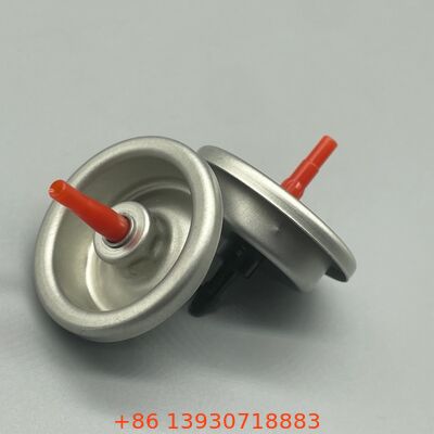 Valvola di ricarica del gas per accendino butano compatibile con più adattatori per ugelli