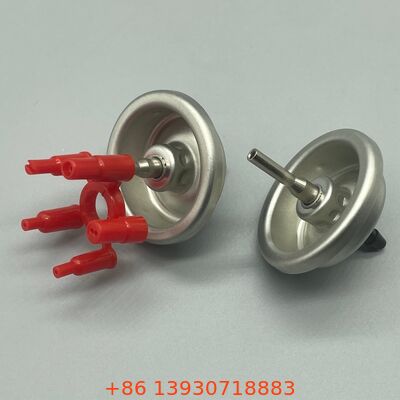 Valvola di ricarica del gas per accendino aerosol compatibile con il gruppo valvola di ricarica ad alta sicurezza