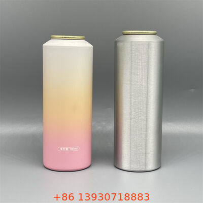 Confezione in alluminio aerosol di dimensioni personalizzate con una costruzione a prova di perdite senza saldature e proprietà di barriera superiori