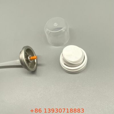 Valvola di spruzzatura per lo shampoo secco aerosol premium con dispersione di polvere fine e funzionamento a 360 gradi senza residui