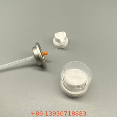 Valvola di spruzzatura per lo shampoo secco aerosol premium con dispersione di polvere fine e funzionamento a 360 gradi senza residui