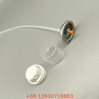 Valvola spray aerosol con ugello a nebbia ultra-fine per prestazioni senza residui e funzionamento a 360 gradi shampoo secco