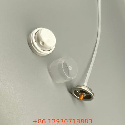 Valvola spray aerosol con ugello a nebbia ultra-fine per prestazioni senza residui e funzionamento a 360 gradi shampoo secco