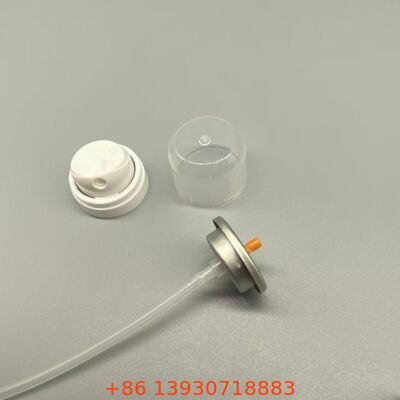 Valvola spray aerosol con ugello a nebbia ultra-fine per prestazioni senza residui e funzionamento a 360 gradi shampoo secco