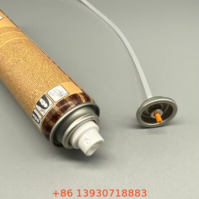 Valvola di spruzzo aerosol per shampoo secco con ugello di nebbia ultra-fine per prestazioni prive di residui e funzionamento a 360 gradi