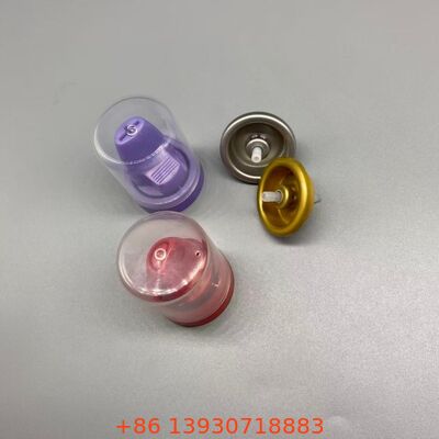 Valvola spray aerosol resistente alla corrosione in alluminio con funzionalità a 360 gradi per mousse per capelli