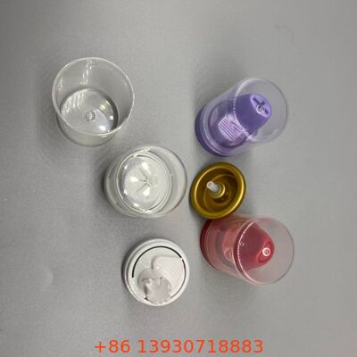 Valvola spray aerosol resistente alla corrosione in alluminio con funzionalità a 360 gradi per mousse per capelli