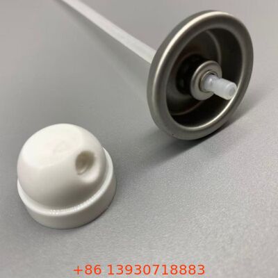 Valvola di spruzzo a corpo aerosol a prova di perdite e resistente agli intasamenti con tecnologia di distribuzione a 360° e adatta universalmente alle lattine di alluminio standard