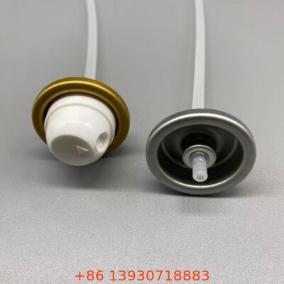 Valvola di spruzzatura del corpo a deodorante a prova di perdite e resistente agli intasamenti con tecnologia di distribuzione a 360 ° e adatta universalmente alle lattine di alluminio standard