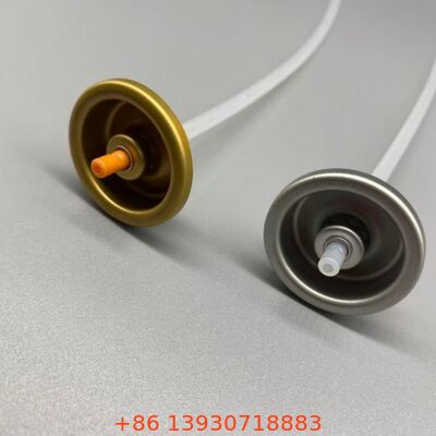 Valvola di spruzzatura del corpo a deodorante a prova di perdite e resistente agli intasamenti con tecnologia di distribuzione a 360 ° e adatta universalmente alle lattine di alluminio standard