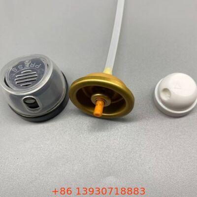 Valvola per deodorante spray per il corpo in aerosol con nebulizzazione ultrafine e dispensazione continua per linee di riempimento ad alta velocità