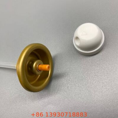 Valvola per deodorante spray per il corpo in aerosol con nebulizzazione ultrafine e dispensazione continua per linee di riempimento ad alta velocità