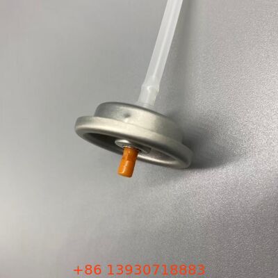 Valvola per colla per capelli aerosol con tecnologia di uscita controllata per ugello anti-intasamento