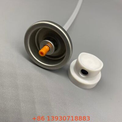 Ugello anti-intasamento a nebbia di precisione valvola spray aerosol resistente agli agenti chimici per l'applicazione di colla per capelli e adesivi