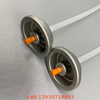 Valvola di spruzzo aerosol professionale con ugello anti-intasamento a nebbia di precisione e costruzione resistente ai prodotti chimici per colla e adesivo per capelli