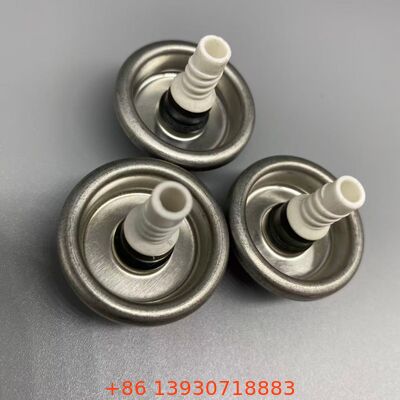 Valvola per schiuma PU resistente agli agenti chimici con stelo lungo e ugello da un pollice per erogazione di schiuma ad alta pressione