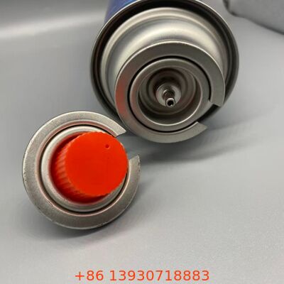 Valvola di butano aerosol a prova di perdite da un pollice con controllo di flusso costante per apparecchiature di cottura portatili