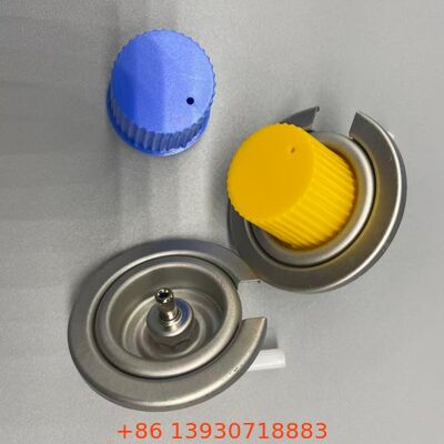 Valvola a gas aerosol butano a prova di perdite da un pollice con controllo di flusso costante per stufe portatili