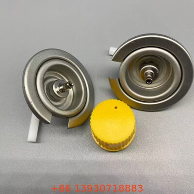 Durable 1-Inch Outdoor Cooking Stove Valve with Protective Red Cap