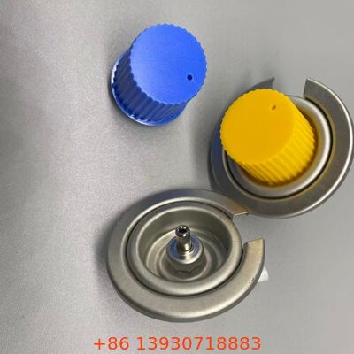 Valvola per fornello da esterno da 1 pollice con coperchio di sicurezza rosso