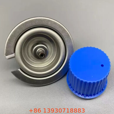 Valvola a gas per stufa da esterno industriale da 1 pollice con cappuccio di sicurezza rosso