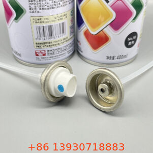 Valvola di spruzzo di vernice femminile rivestita in colore e set di attuatori pronti per l'installazione con resistenza alla decolorazione e agli graffi