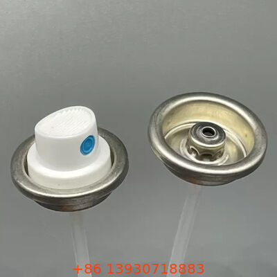 Valvola di spruzzo di vernice femminile e set di attuatori con finitura rivestita per abbinamento dei colori