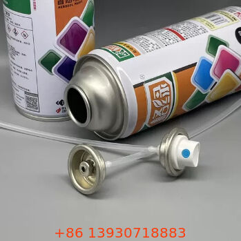 Set di valvola e attuatore preverniciati e pre-verniciati coordinati per colore, pronti per l'installazione per applicazioni aerosol