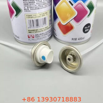 Set di valvola e attuatore preverniciati e pre-verniciati coordinati per colore, pronti per l'installazione per applicazioni aerosol