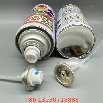 Set di valvola e attuatore preverniciati e pre-verniciati coordinati per colore, pronti per l'installazione per applicazioni aerosol