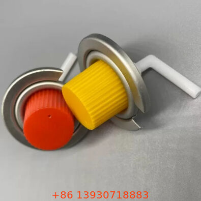 Valvola di riempimento di butano in latta di precisione da 1 pollice per distribuzione controllata