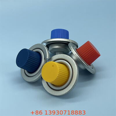 Valvola per stufe da cucina esterna da 1 pollice con tappo di sicurezza rosso