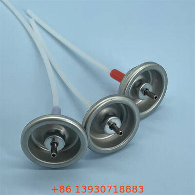 Valvola aerosol a misura di precisione con fusto metallico e velocità di spruzzatura regolabile per la resistenza alle perdite