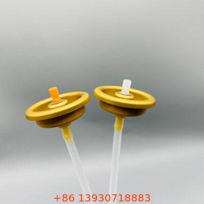 Valvola aerosol di precisione per lo spray del corpo del deodorante con design a prova di perdite, molla in acciaio inossidabile e lunghezza del tubo di immersione personalizzabile