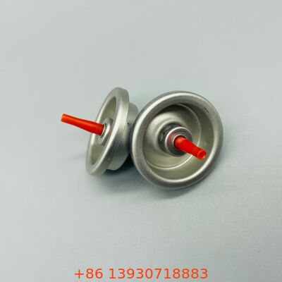 Valvola aerosol ad alta precisione da 1 pollice di plastica con fusto di butano per la bombola di riempimento