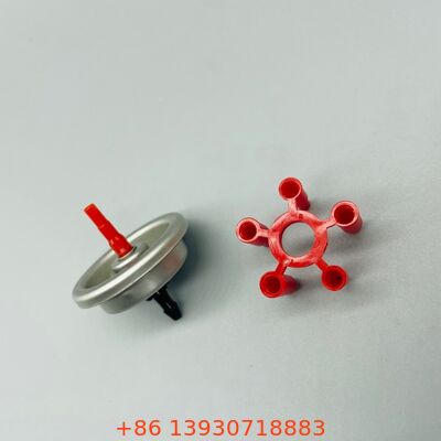 Valvola aerosol ad alta precisione da 1 pollice di plastica con fusto di butano per la bombola di riempimento