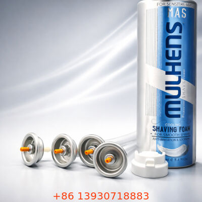 Valvola di distribuzione della schiuma affidabile per le applicazioni di crema da barba