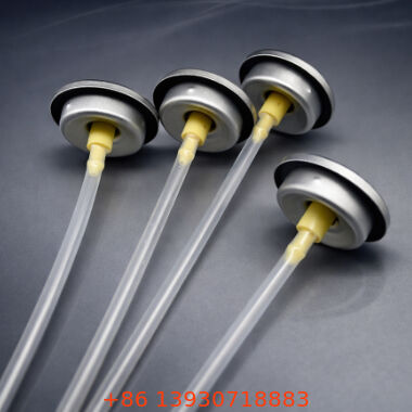 Valvola per schiuma da barba a prova di perdite per un'erogazione fluida