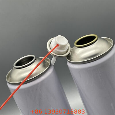 Valvola di spruzzo aerosol a 360 gradi per la distribuzione a capofitto e il controllo del flusso ad alta viscosità