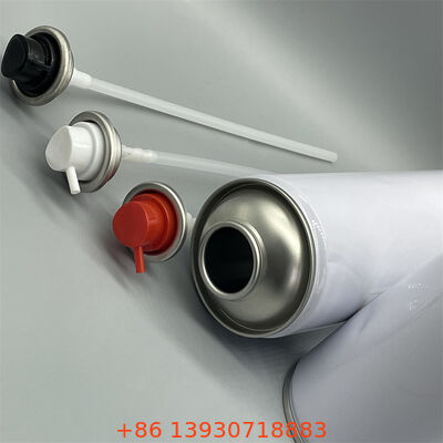 Valvola di spruzzo aerosol a 360 gradi per la distribuzione a capofitto e il controllo del flusso ad alta viscosità