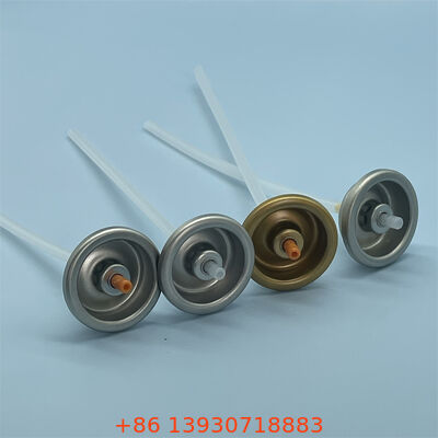 Valvola di spruzzo del corpo di deodorante aerosol premium con design a prova di perdite e resistente agli intasamenti e tecnologia di distribuzione a 360 ° per un'adeguatezza universale